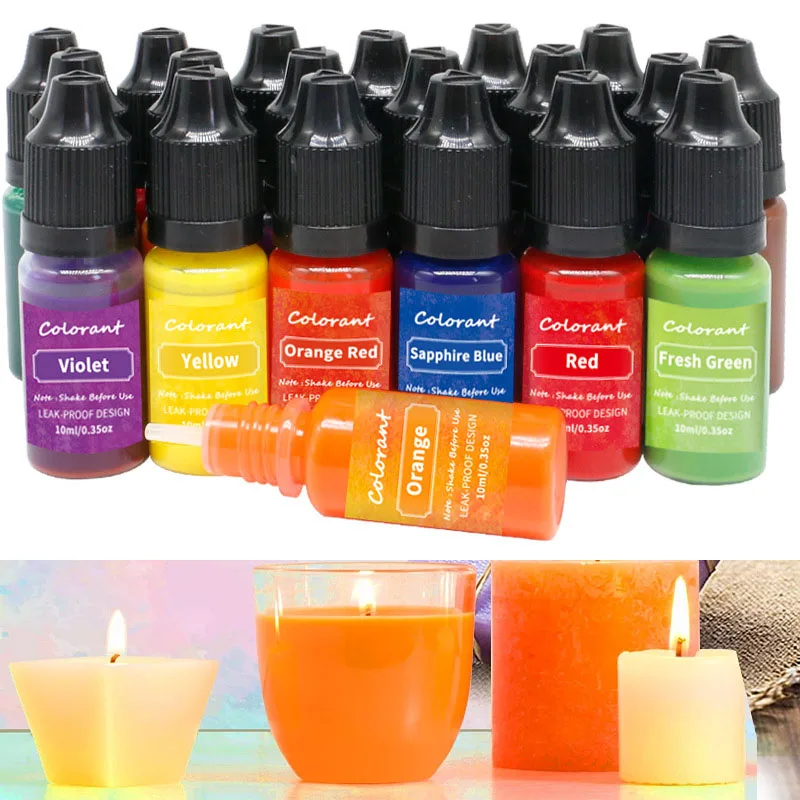 Candle Supplies Bulk - 20 Colors High Concentration Handmade Candle