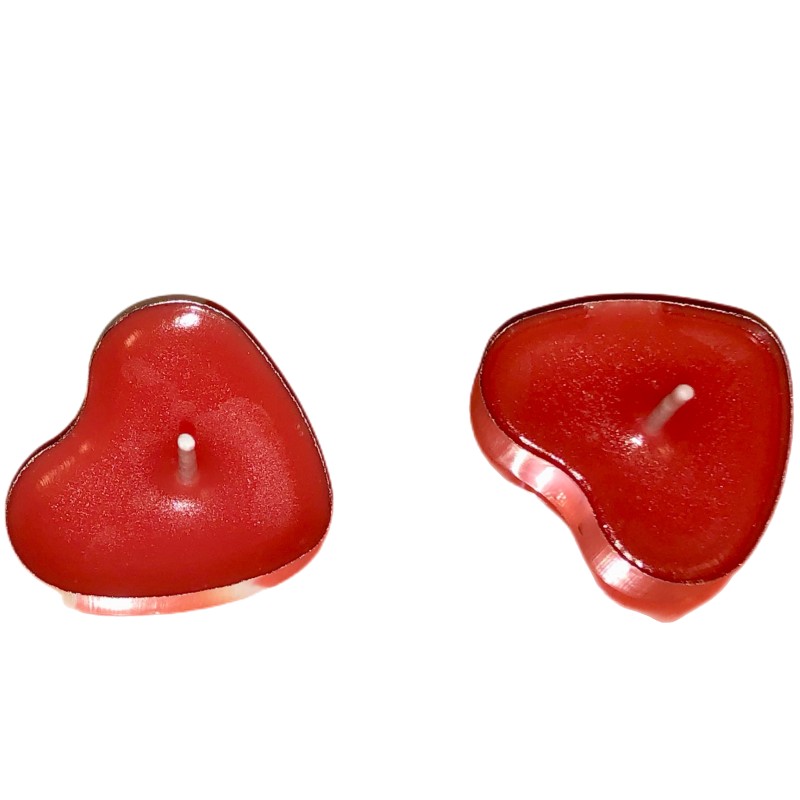 100 Sets Heart shaped Empty Al - Candle Zero 评论和价格