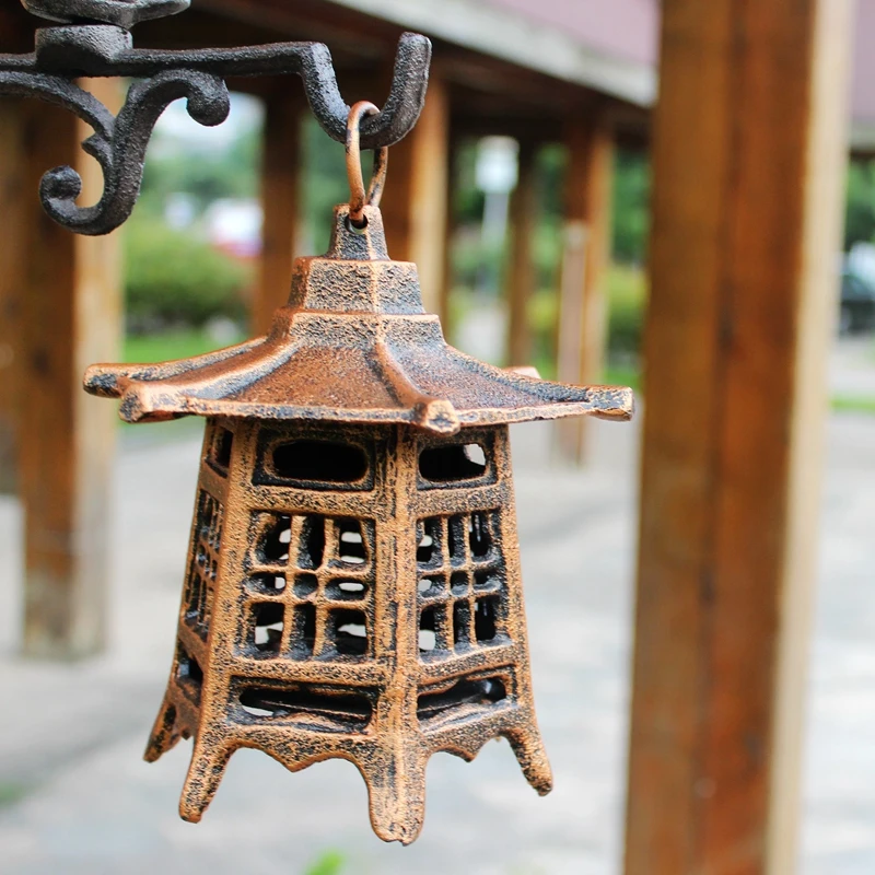 Vintage Hexagonal Lantern Iron - Candle Quotes 评论和价格
