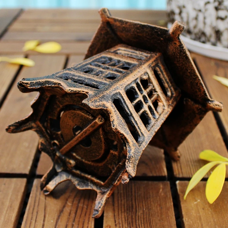 Vintage Hexagonal Lantern Iron - Candle Quotes 评论和价格