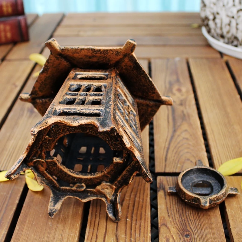 Vintage Hexagonal Lantern Iron - Candle Quotes 评论和价格