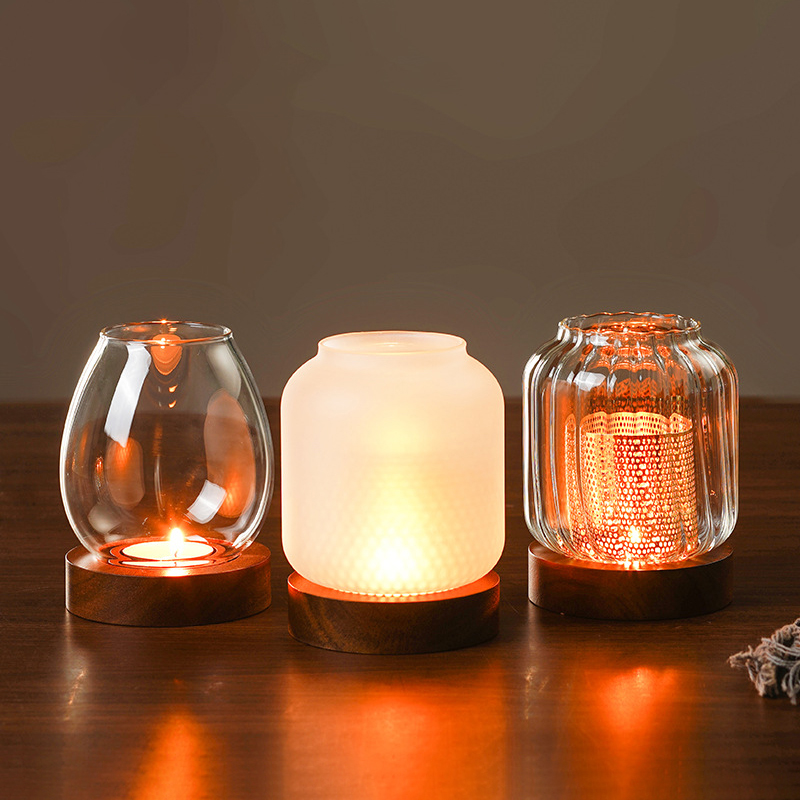 Vintage Wooden Candle Holder W - Candle Zero 评论和价格
