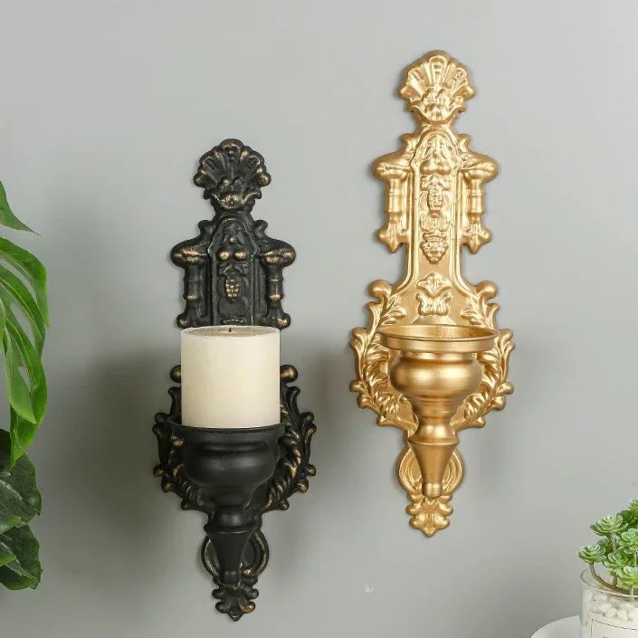 Gold Mounted Wall Candle Holde - Candle Zero 评论和价格