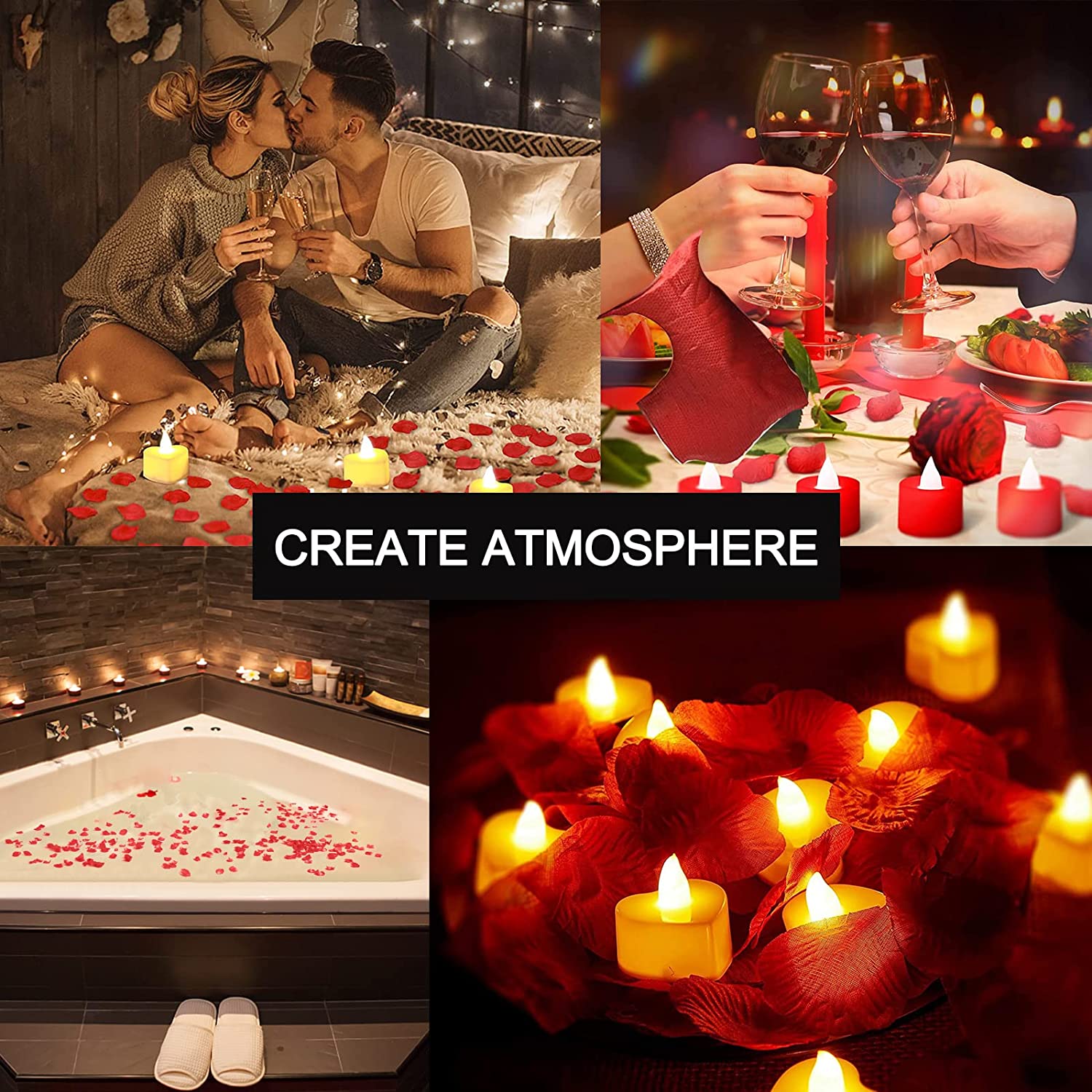 12/24Pcs Flameless LED Tea Lig - Candle Zero 评论和价格