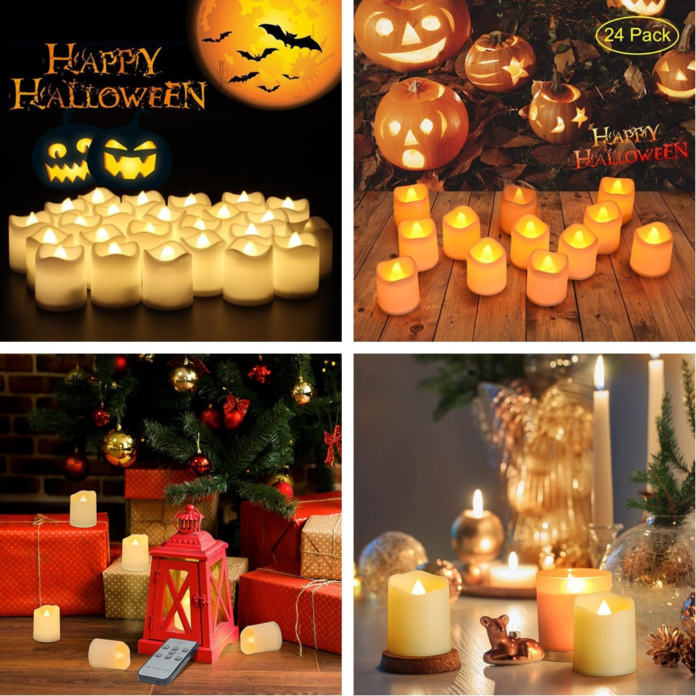 12/24Pcs Flameless LED Tea Lig - Candle Zero 评论和价格