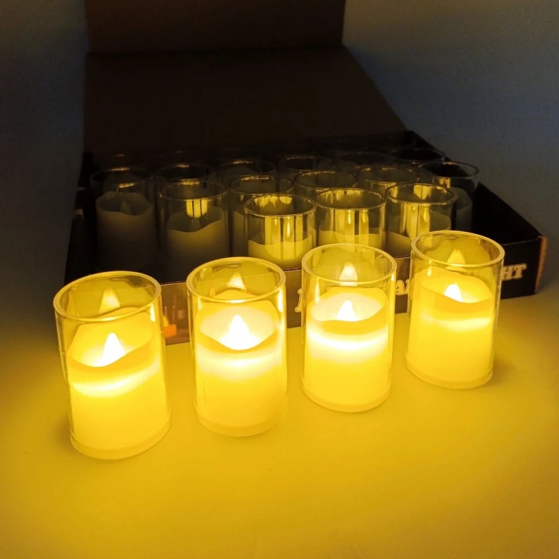 1pcs Flameless LED Tealight Ca - Candle Zero 评论和价格