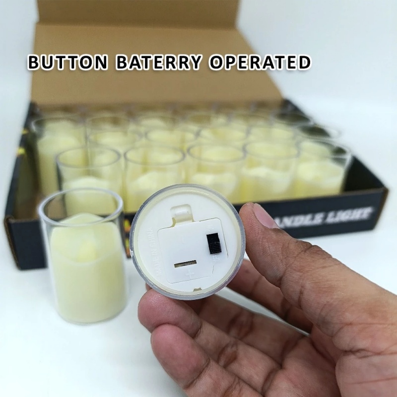 1pcs Flameless LED Tealight Ca - Candle Zero 评论和价格