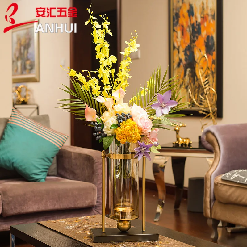 Creative Metal Vase Nordic Gla - Candle Zero 评论和价格
