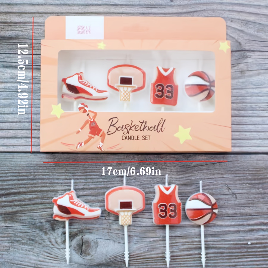 4-Pack Creative Basketball & F - Candle Supplies Bulk 评论和价格