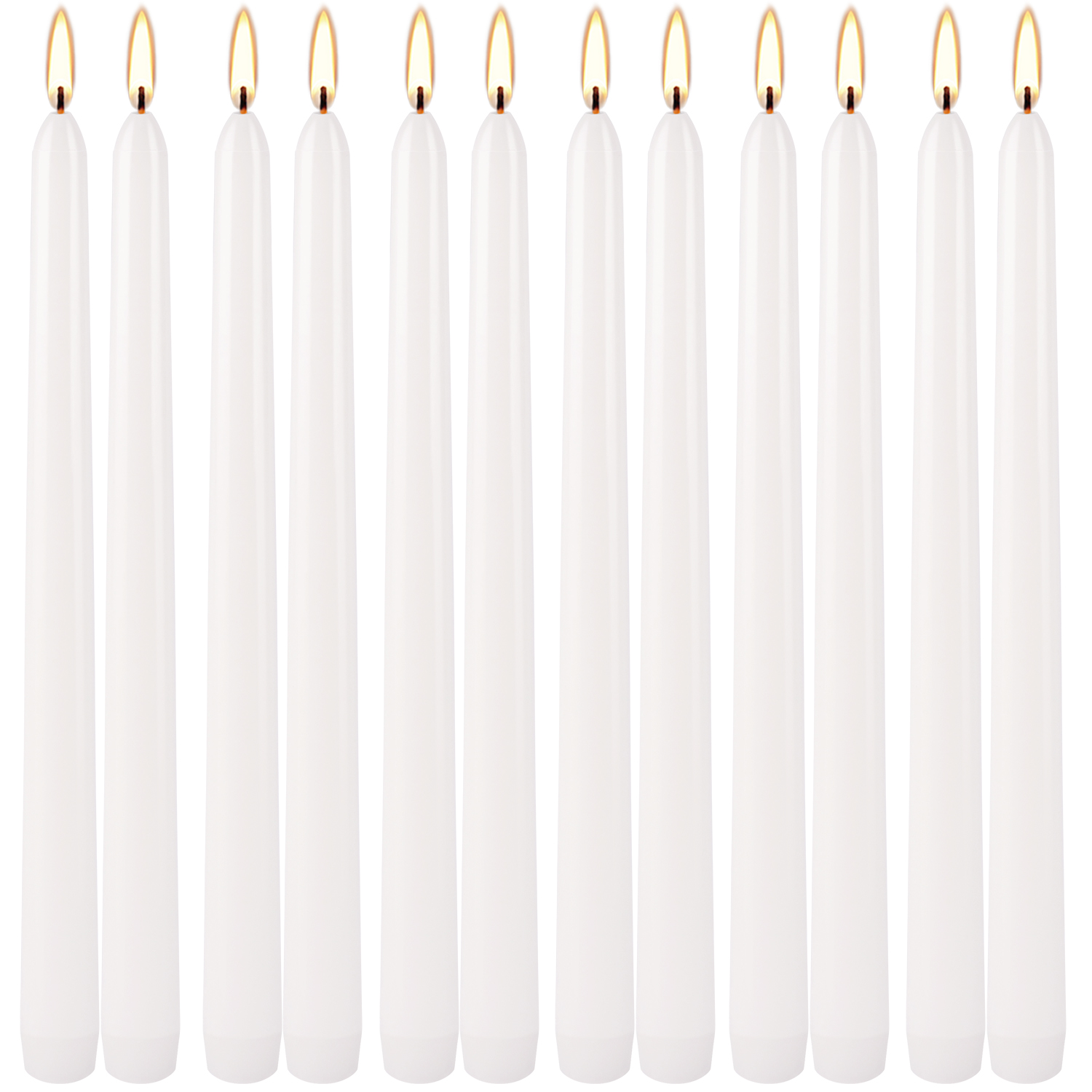 12-Pack of 10inch White Stick  - Candle Supplies Bulk 评论和价格