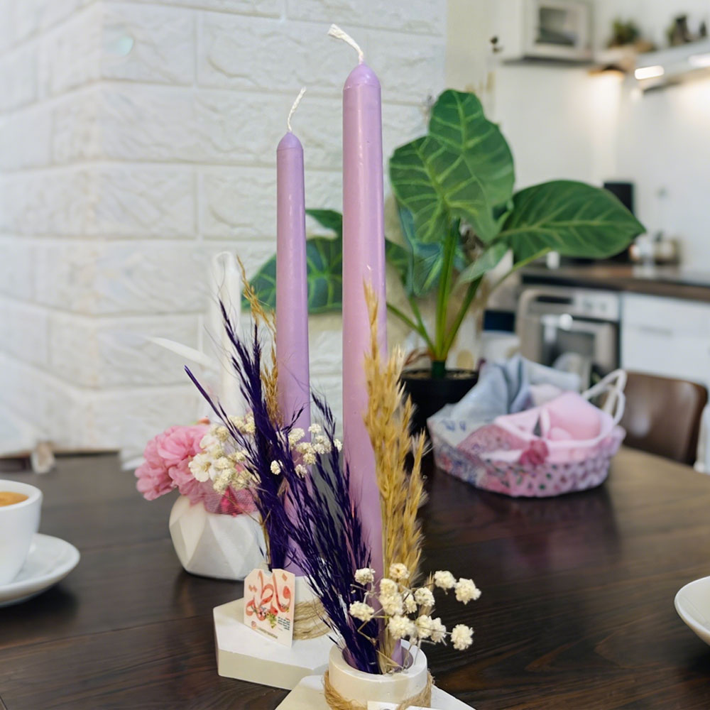 Simple Taper Pillar Acrylic Mo - Candle Quotes 评论和价格